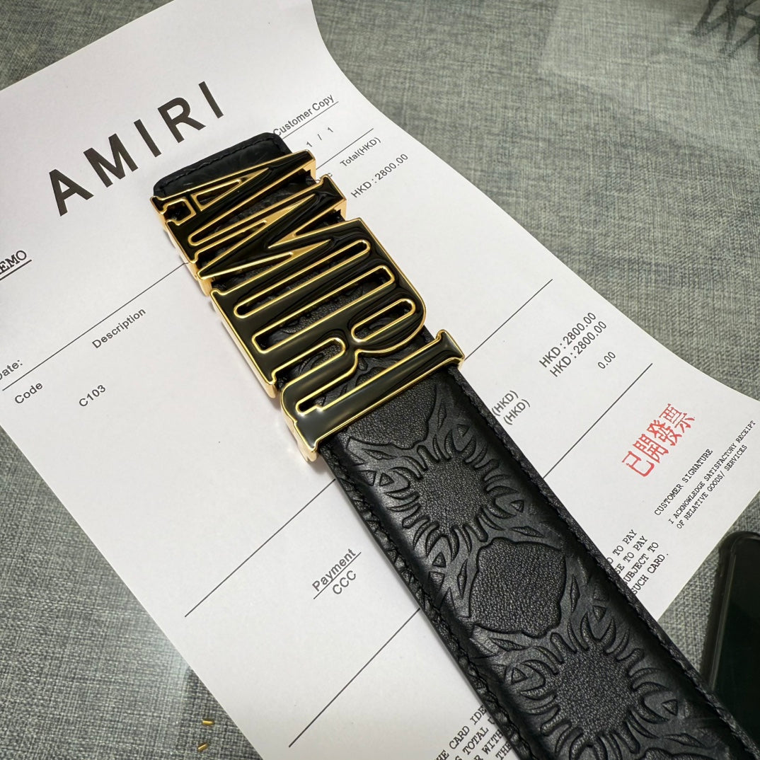 TOP Amiri Exquisite Belt